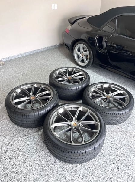 Porsche Cayenne Turbo GT OEM Wheels 22” (Tires and TPMS)  for Sale $7,100 