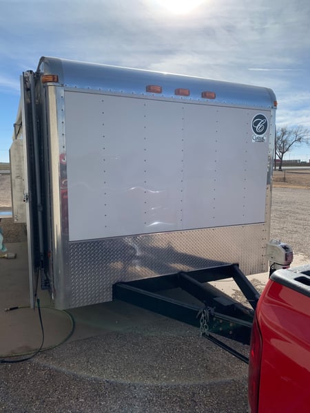 32’ Classic Mgf. Aluminum floor enclosed race trailer   for Sale $22,500 