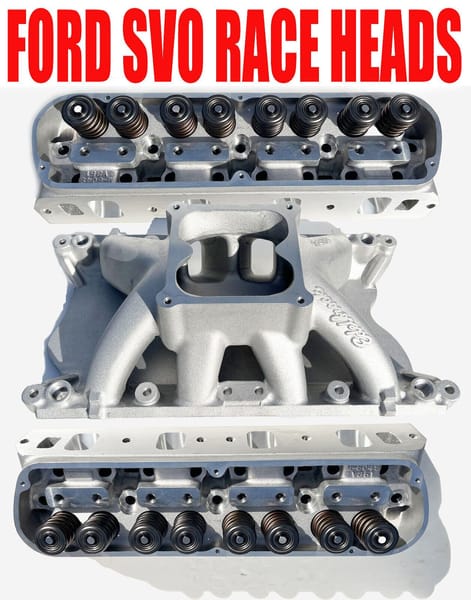 Ford racing svo heads m-6049-v351 Race Cylinder Heads, COMBO  for Sale $5,999 