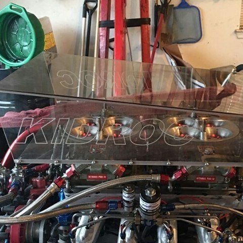 LRT HOOD SCOOP Lexan CUSTOM Dual Carb