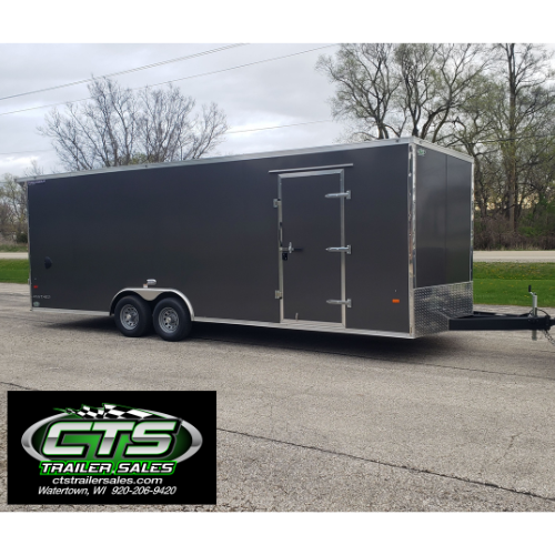 2025 Haul About Panther 24' + 1' V nose enclosed car 