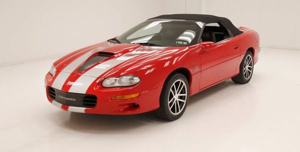2002 Chevrolet Camaro Z28 SS 35th Anniversary Convertible  for Sale $46,500 