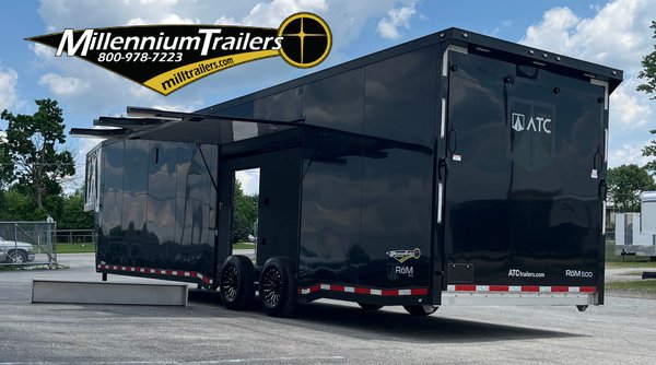 2026 40' ATC Alum. Gooseneck ROM 500 w/Black-Out Pkg. 