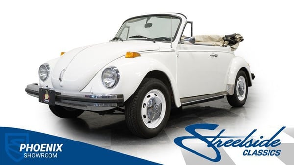 1977 Volkswagen Super Beetle Convertible  for Sale $18,995 