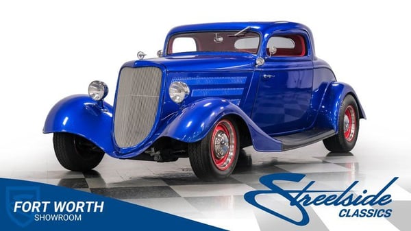 1934 Ford 3-Window Coupe  for Sale $41,995 