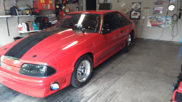 '91 Mustang GT BIG TIRE Drag Car  for Sale $28,000 