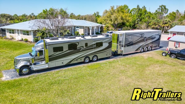 2016 Renegade Motorhome + Liftgate Stacker COMBO  for Sale $749,999 