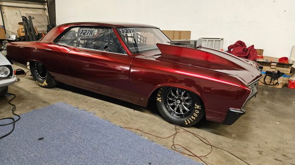 1967 Chevelle Drag Car w/Enclosed Trailer 