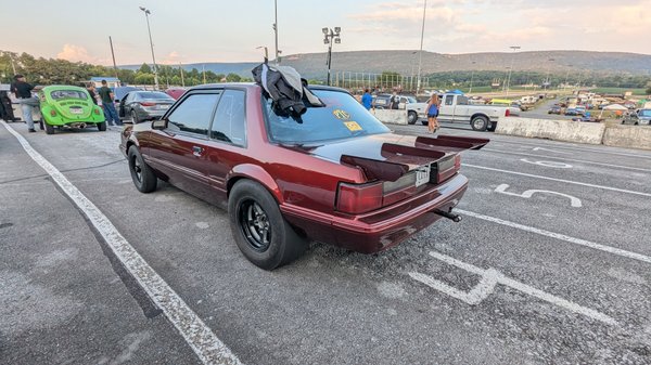 1989 Ford mustang coupe big block Chevy  