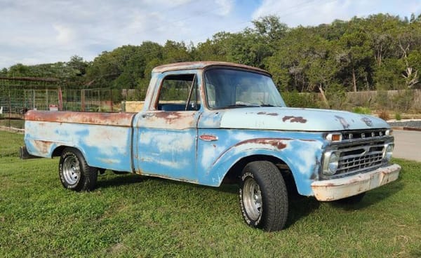 1966 Ford F100  for Sale $15,995 