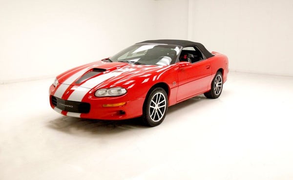 2002 Chevrolet Camaro Z28 SS 35th Anniversary Convertible  for Sale $69,500 