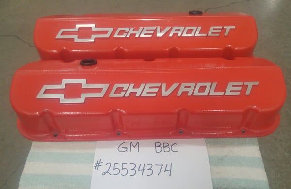 GM #25534374 BBC valve Covers  for Sale $550 