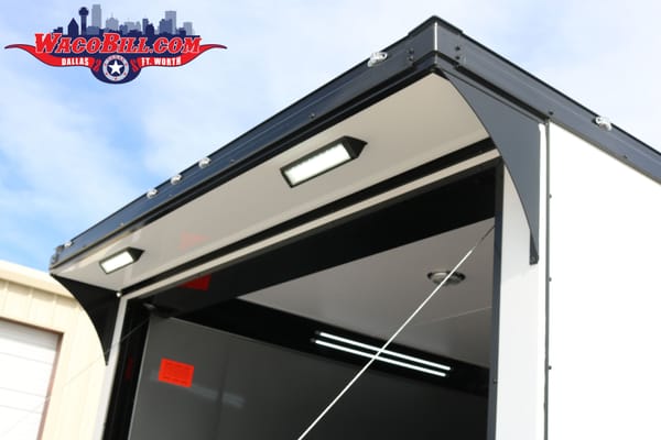 32' Blackout Auto Master X-Height Race Trailer 
