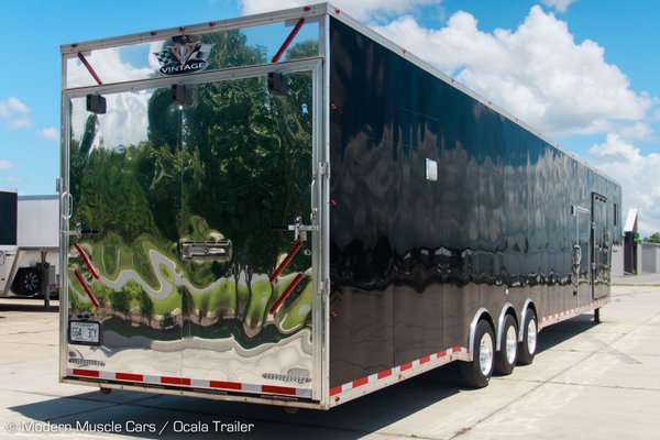 2020 Vintage 3-Car Wedge Enclosed Car Trailer for Sale $55,900