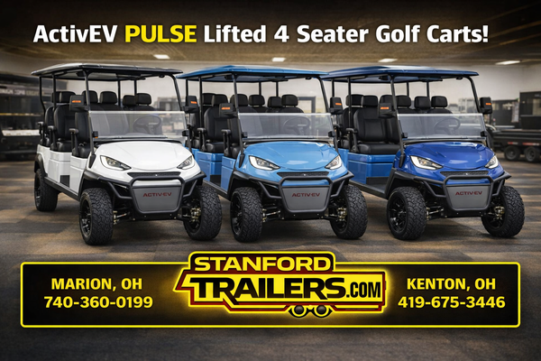 2026 Activev Pulse 4 Seater Lifted Golf Cart