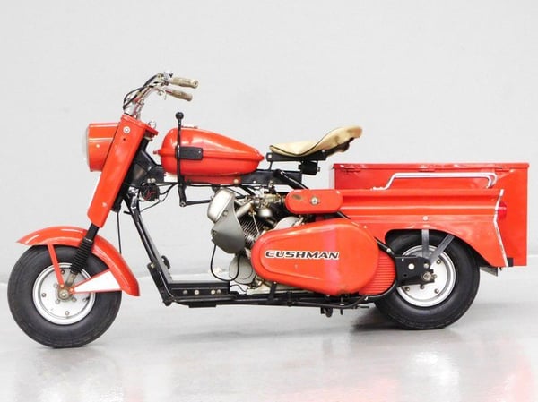 1963 Cushman Super Silver Eagle with SideCar  for Sale $7,895 