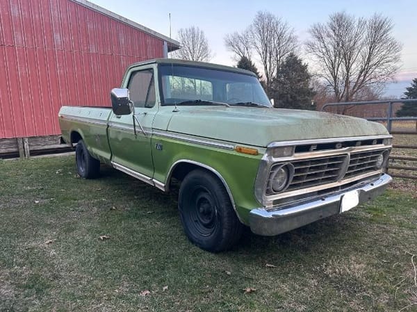 1973 Ford F-100  for Sale $10,595 