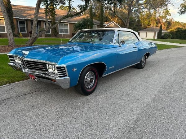 1967 Chevrolet Impala SS  for Sale $66,995 