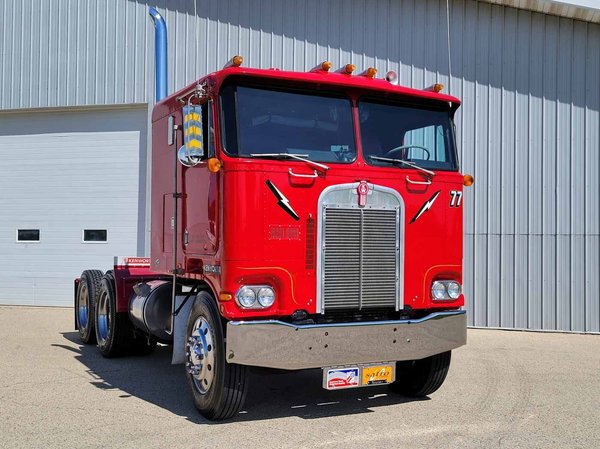 1977 KENWORTH SEMI TRACTOR SHOW TRUCK CABOVER WITH SLEEPER for Sale $24,500