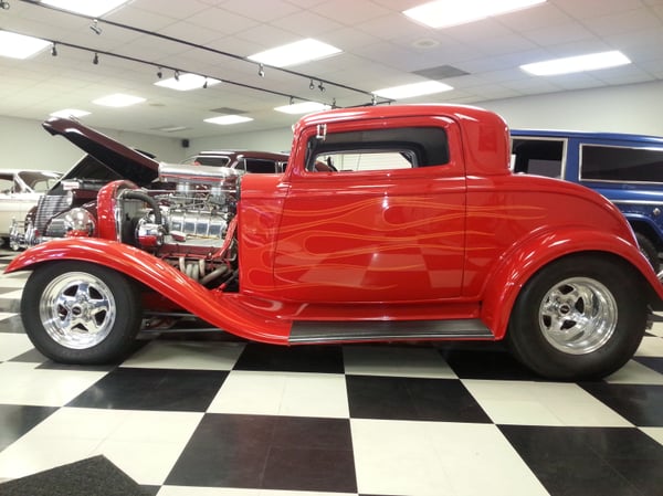 1932 Ford 3 window coupe   for Sale $47,500 