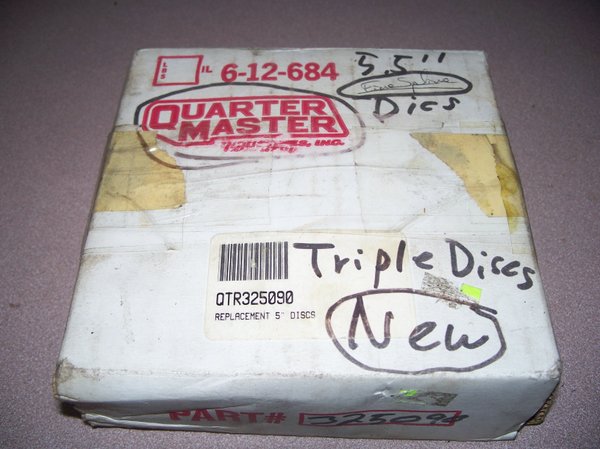 Quartermaster 5.5" Triple Disc Clutch Pack  for Sale $245 