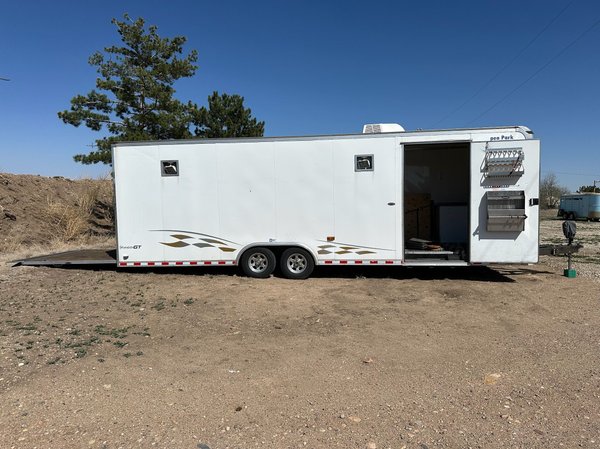 Shadow GT Pace Race Trailer, Set Up to Stack Two Formula Car  for Sale $18,000 