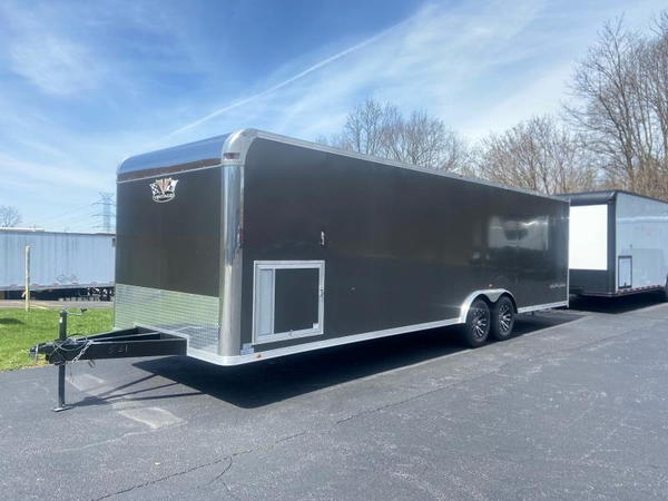 IN STOCK NOW! 28' Outlaw Custom Enclosed Trailer  for Sale $28,250 