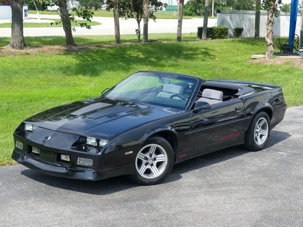 1990 Chevrolet Camaro IROC-Z Convertible  for Sale $19,995 