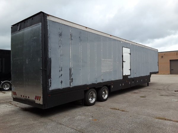 1996 Wabsh 53' Drop Van for Sale $37,000