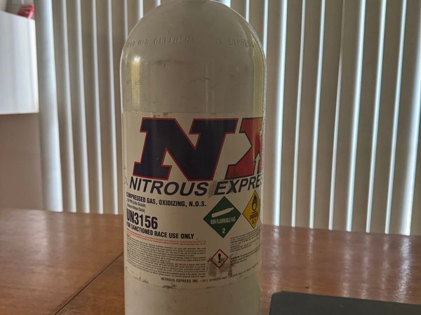 24 lb full nitrous bottle  for Sale $250 