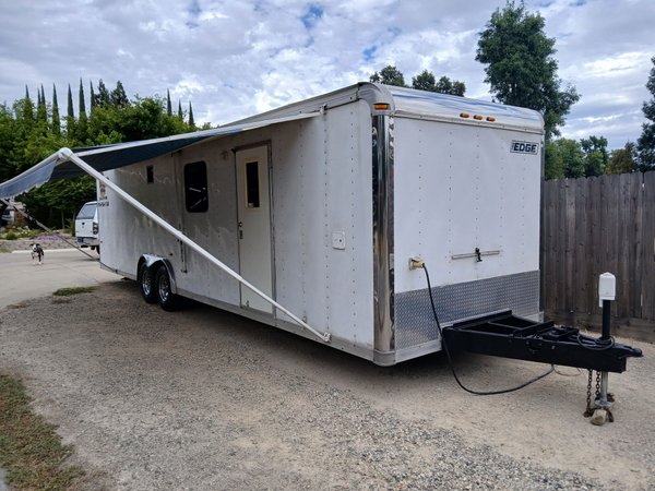 32 Foot Haulmark Edge Car/Motorcycle/Toy Hauler with Living   for Sale $17,450 