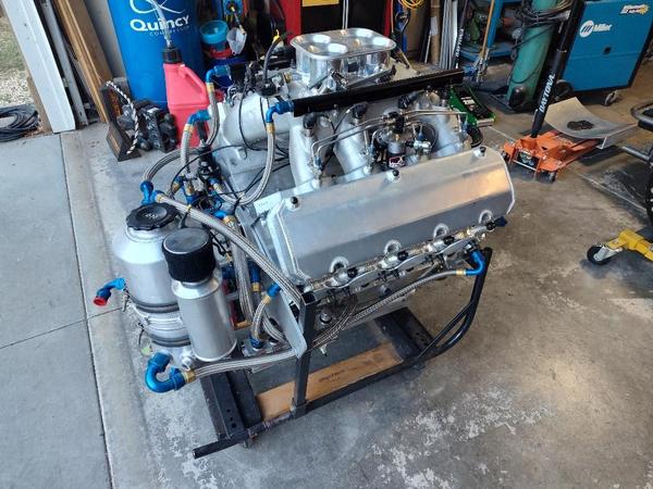 MadCap Racing engines Fresh Billet 754CI 5-inch BS engine