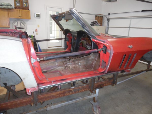 Chevrolet corvette convetible project car