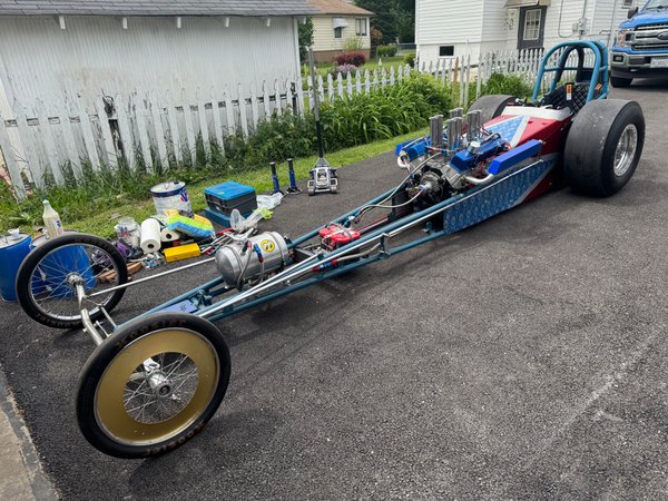 Nostalgic front engine dragster  for Sale $22,500 