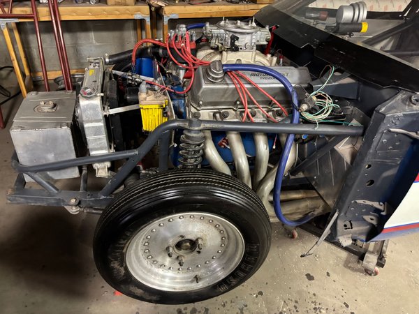1976 Mustang two tube chassis car