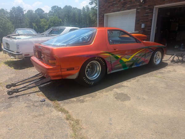 1986 Mazda rx-7 pro street drag car 