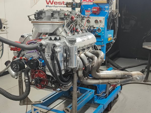 SONNY`S 650ci Nitrous symmetrical port 14.5 Wedge Engine  for Sale $29,950 