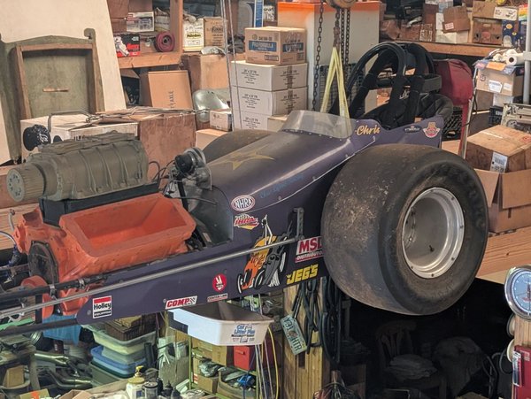 Woody Gilmore Vintage 170" T/F Dragster circa 1968-69  for Sale $35,000 