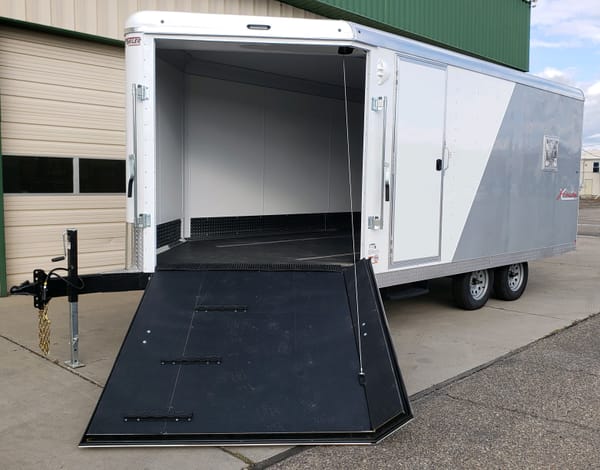 TNT XTREME SNOW 8-1/2X20 ENCLOSED SLED TRAILER 