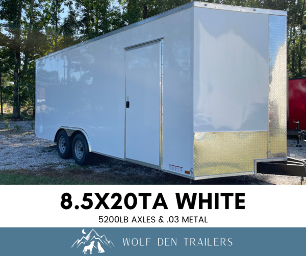 8.5x20TA White for Sale in Douglas, GA RacingJunk