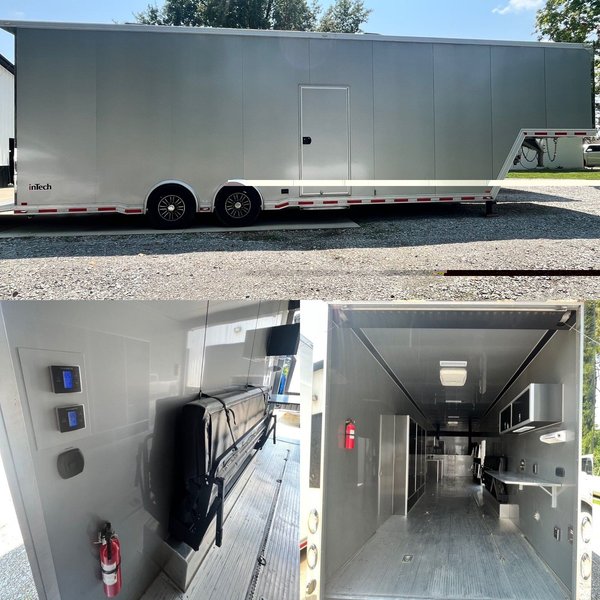 2021 InTech Trailer 36' DUAL AC + Couch