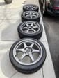 4 TR Motorsport C2 Wheels with Toyo Proxies R1R  for sale $500 