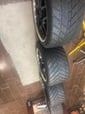 Hoosier wet sticker tires setwith C5 ZO6 reproduction wheels  for sale $1,500 