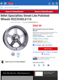 Billet Specialties Star Wheels & M/T Radials  for sale $1,700 