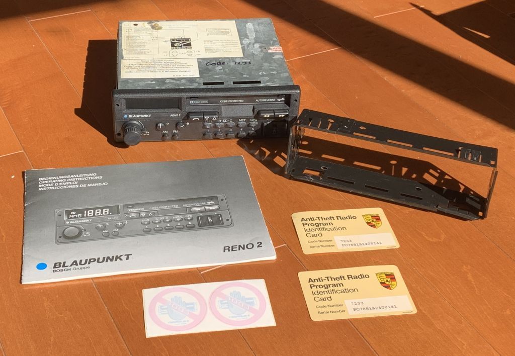 Audio Video/Electronics - Blaupunkt Reno 2 - great condition - Used - 1980 to 1995 Any Make All Models - San Carlos, CA 94070, United States