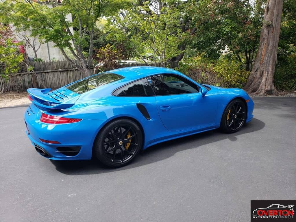 2016 Porsche 911 - 2016 Porsche 911 Turbo S PTS Voodoo Blue with Aerokit and Sharkwerks mods - Used - VIN WP0AD2A91GS166186 - 7,000 Miles - 6 cyl - 4WD - Automatic - Coupe - Blue - San Francisco, CA 94127, United States