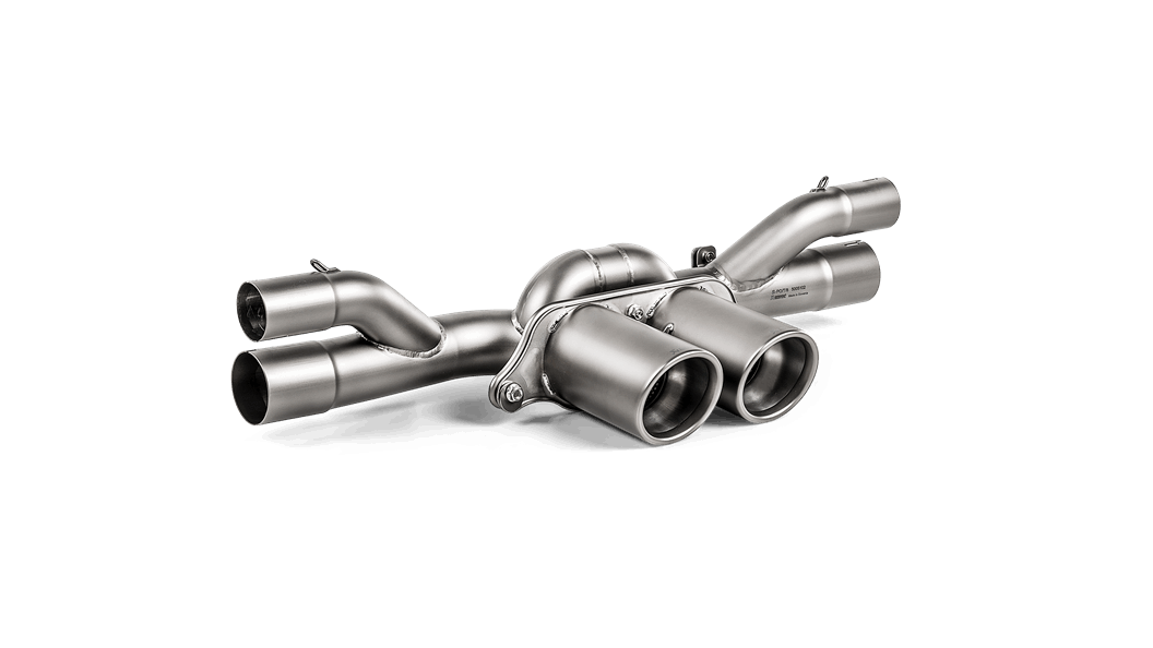Engine - Exhaust - Fs Akrapovic Titanium Slip-On Exhaust W/ Tips 991.2 Porsche GT3/GT3RS - New - 2018 to 2019 Porsche 911 - Sarasota, FL 34238, United States