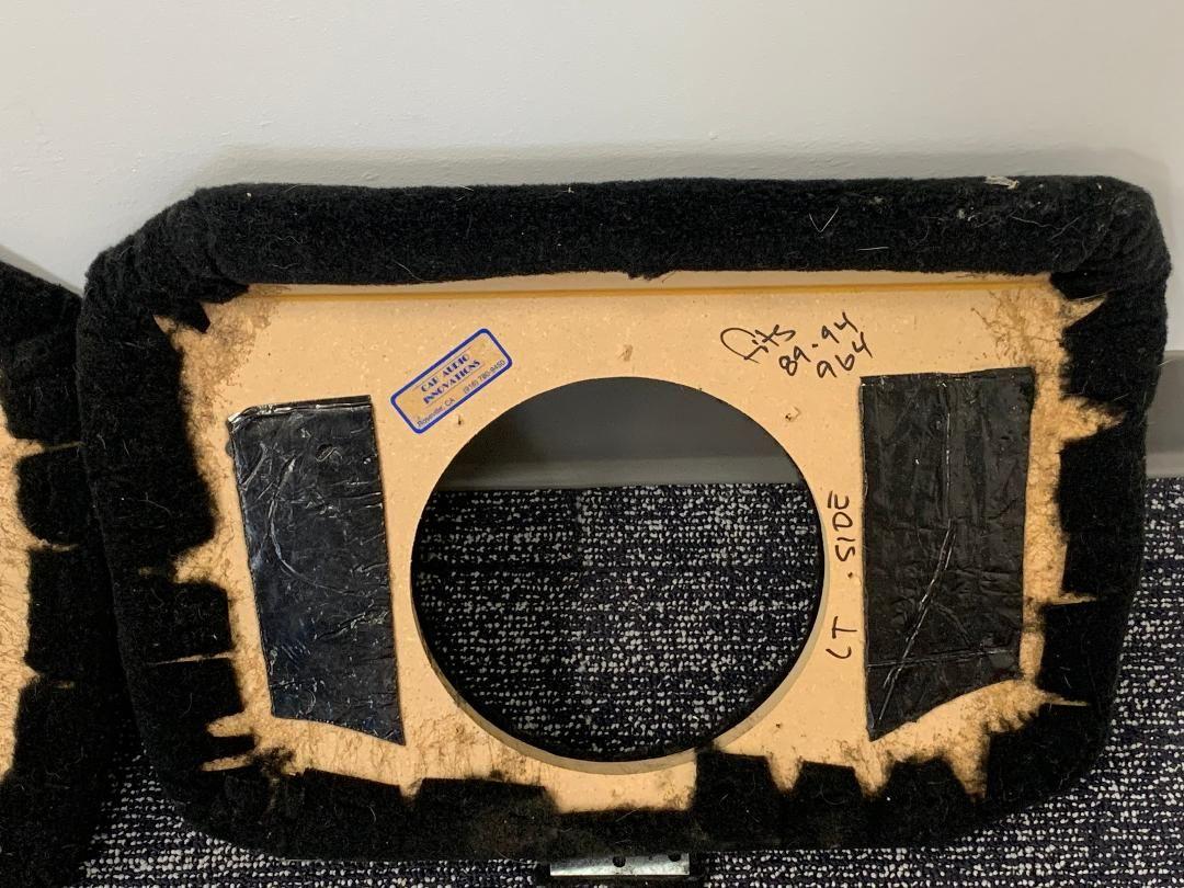 Interior/Upholstery - CAR AUDIO INNOVATIONS DUAL 8" SUBWOOFER ENCLOSURES - Used - 1989 to 1994 Porsche 911 - Braintree, MA 02184, United States