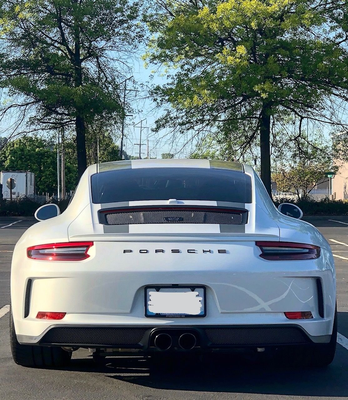 2019 Porsche GT3 - GT3 Touring w/ run-in miles - New - VIN WP0AC2A94KS149085 - 750 Miles - 6 cyl - 2WD - Manual - Coupe - White - Seattle, WA 98116, United States