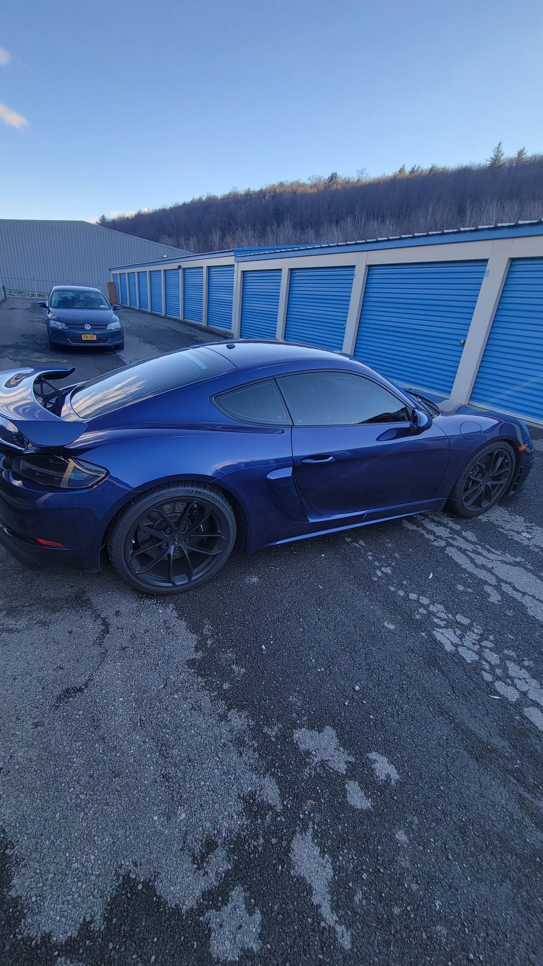 2020 Porsche 718 Cayman - 2020 Gentian Blue Porsche Cayman GT4 w/ Sports Seats and Other Additional Features - Used - VIN WP0AC2A83LS289444 - 11,001 Miles - 6 cyl - 2WD - Manual - Coupe - Blue - Owego, NY 13732, United States